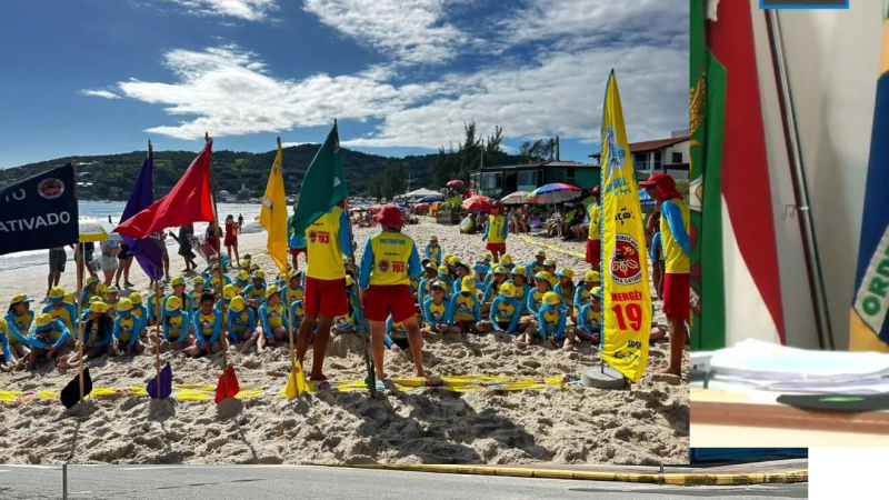 Projeto Golfinho forma mais de 1,2 mil crianças no Sul de SC com ações de prevenção nas praias