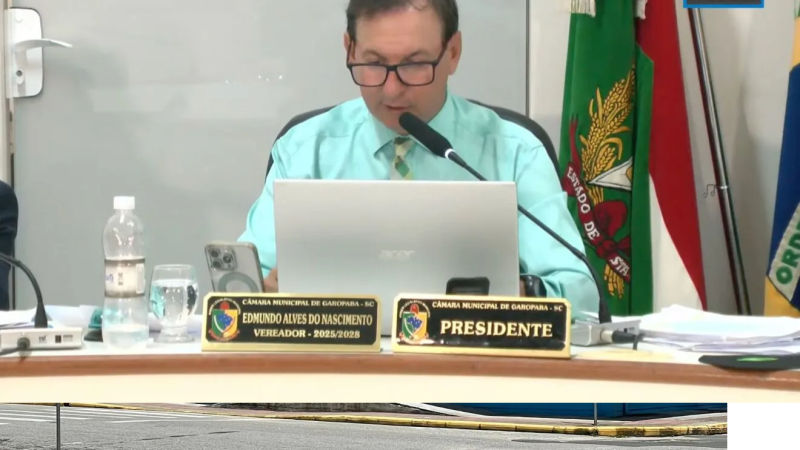 Denúncia de ex-vereador contra presidente da Câmara de Garopaba é arquivada e gera acusações