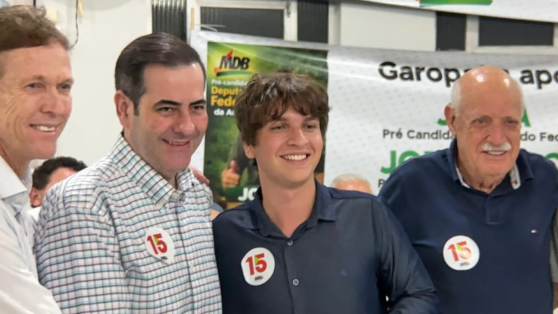 Natan Jovino deixa Progressistas e oficializa filiação ao MDB durante encontro regional