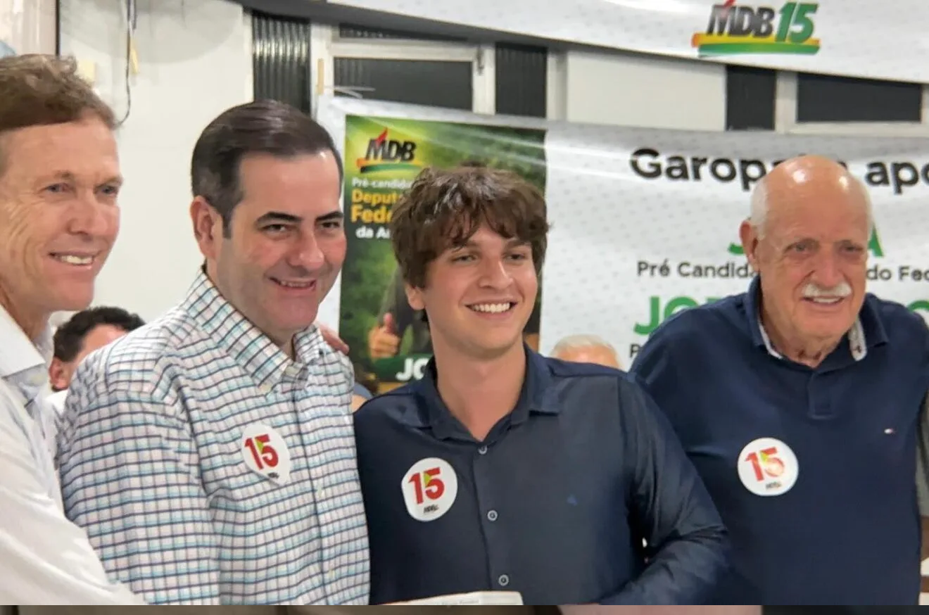 Natan Jovino deixa Progressistas e oficializa filiação ao MDB durante encontro regional