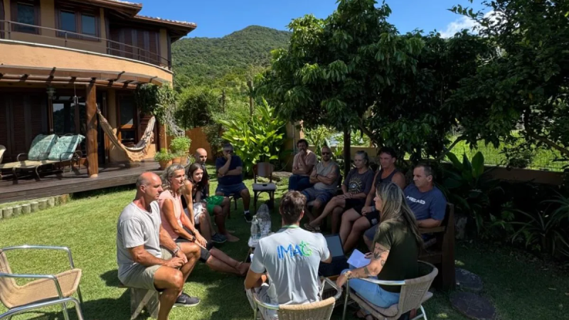 IMAG realiza reunião no Siriú para debater saneamento e qualidade da água em Garopaba