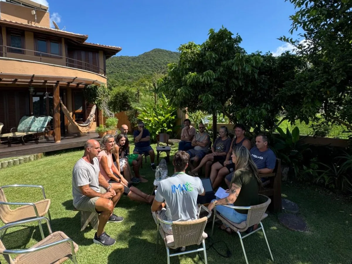 IMAG realiza reunião no Siriú para debater saneamento e qualidade da água em Garopaba